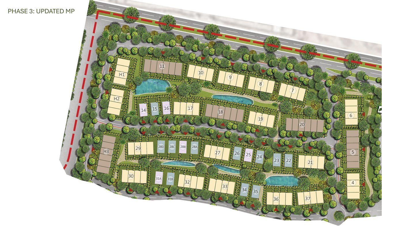 ONE33 Phase 3 updated masterplan — separate layer from general masterplan